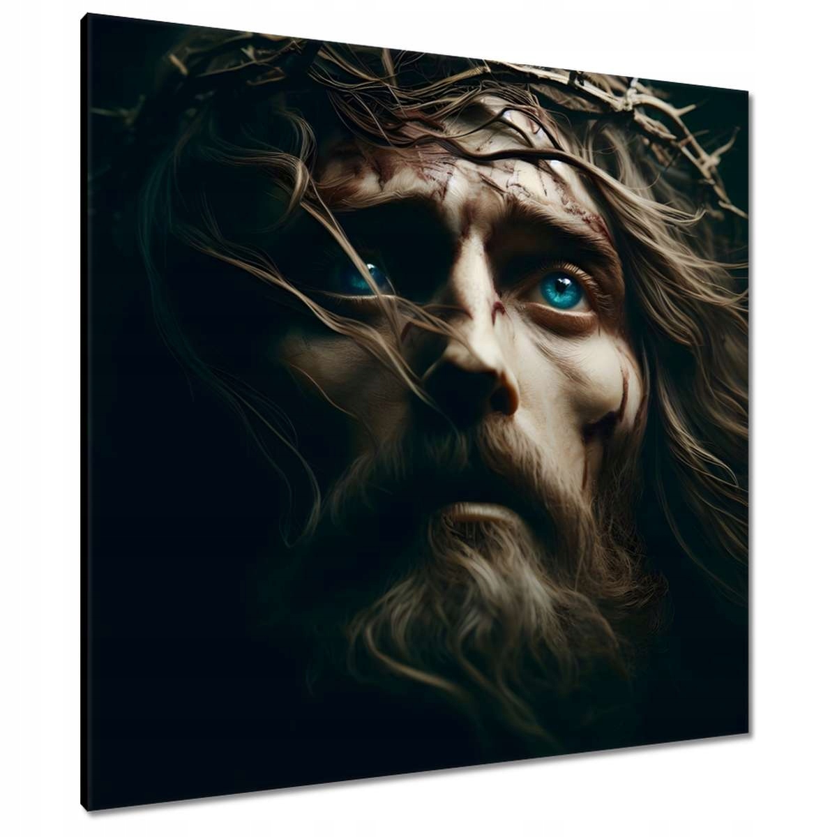 Obrazy 90x90 Ježíš Kristus v koruně