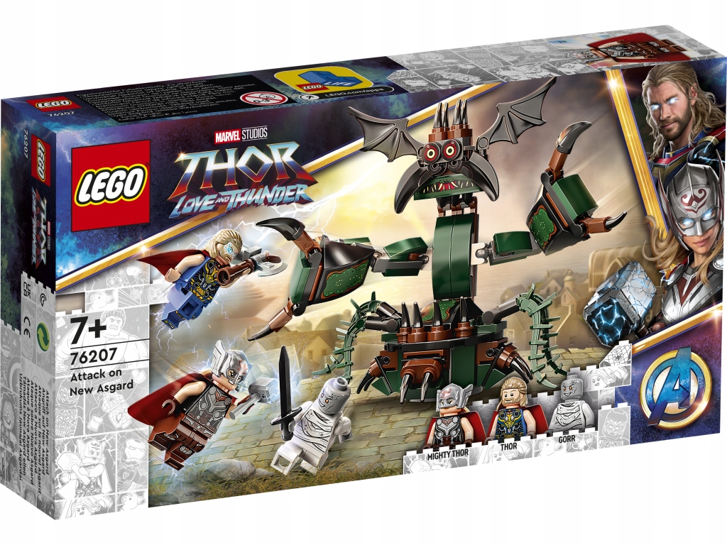 Lego 76207 Heroes Útok na Nový Asgard