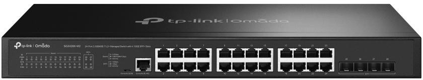 Switch TP-Link SG3428X-M2, 24portový řiditelný switch, provedení do racku