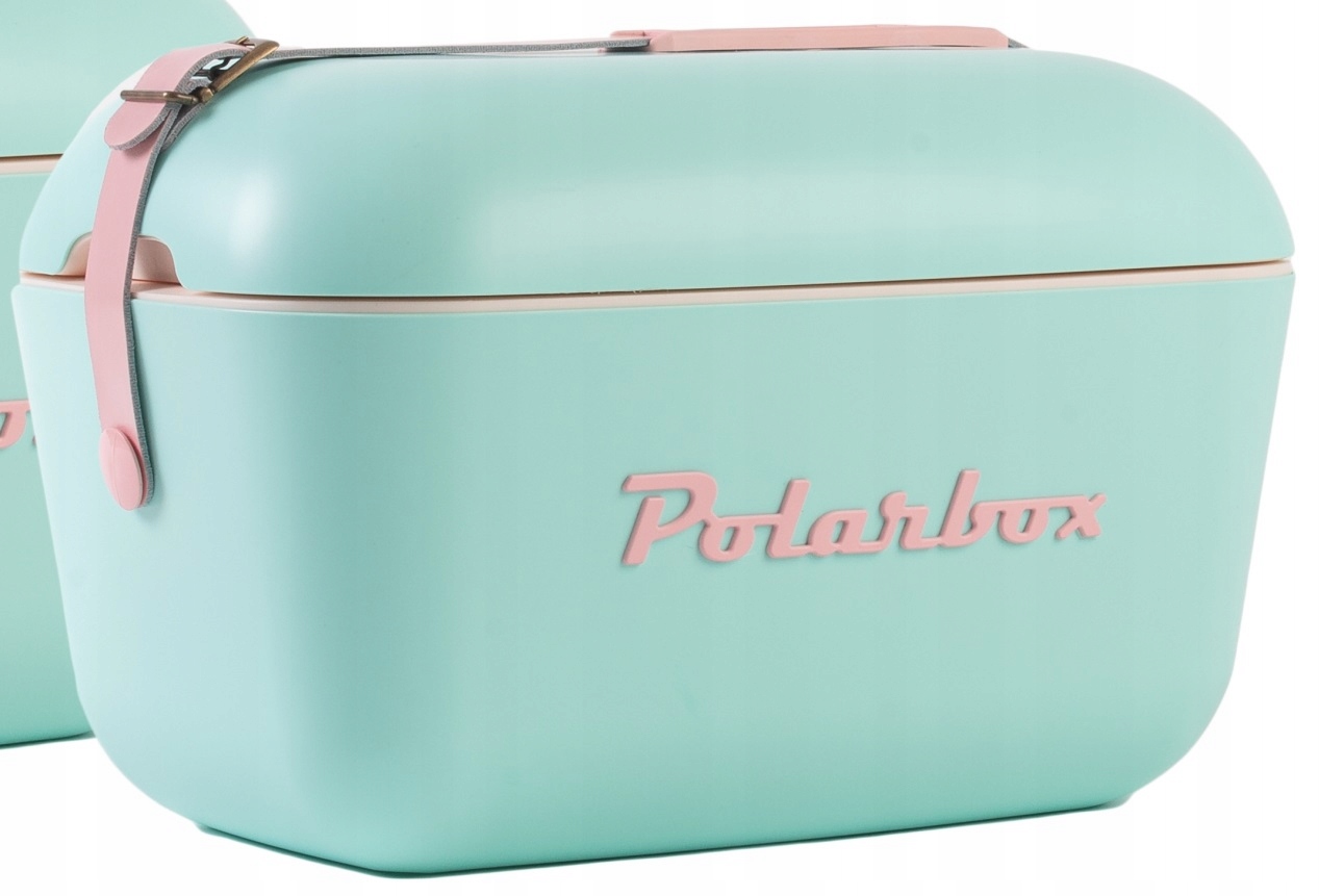 Lodówka turystyczna Polarbox turkus pudrowy 12L
