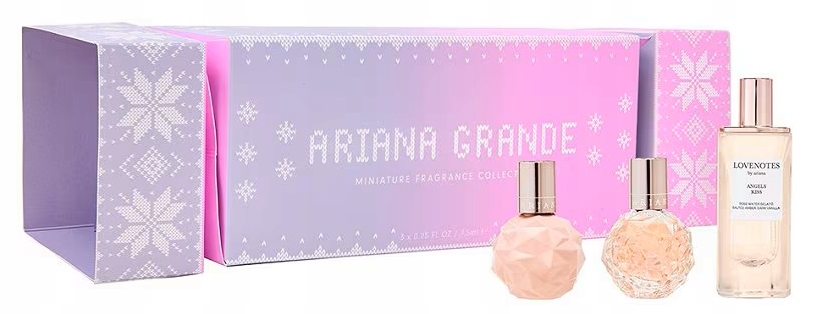 Ariana Grande Sada parfémů Cracker 3x 7,5ml Angel Kiss Air Sweet Like Cand