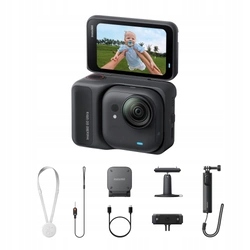 Insta360 Go Ultra Creator Bundle Sada s čiernou športovou kamerou 4K 53 g