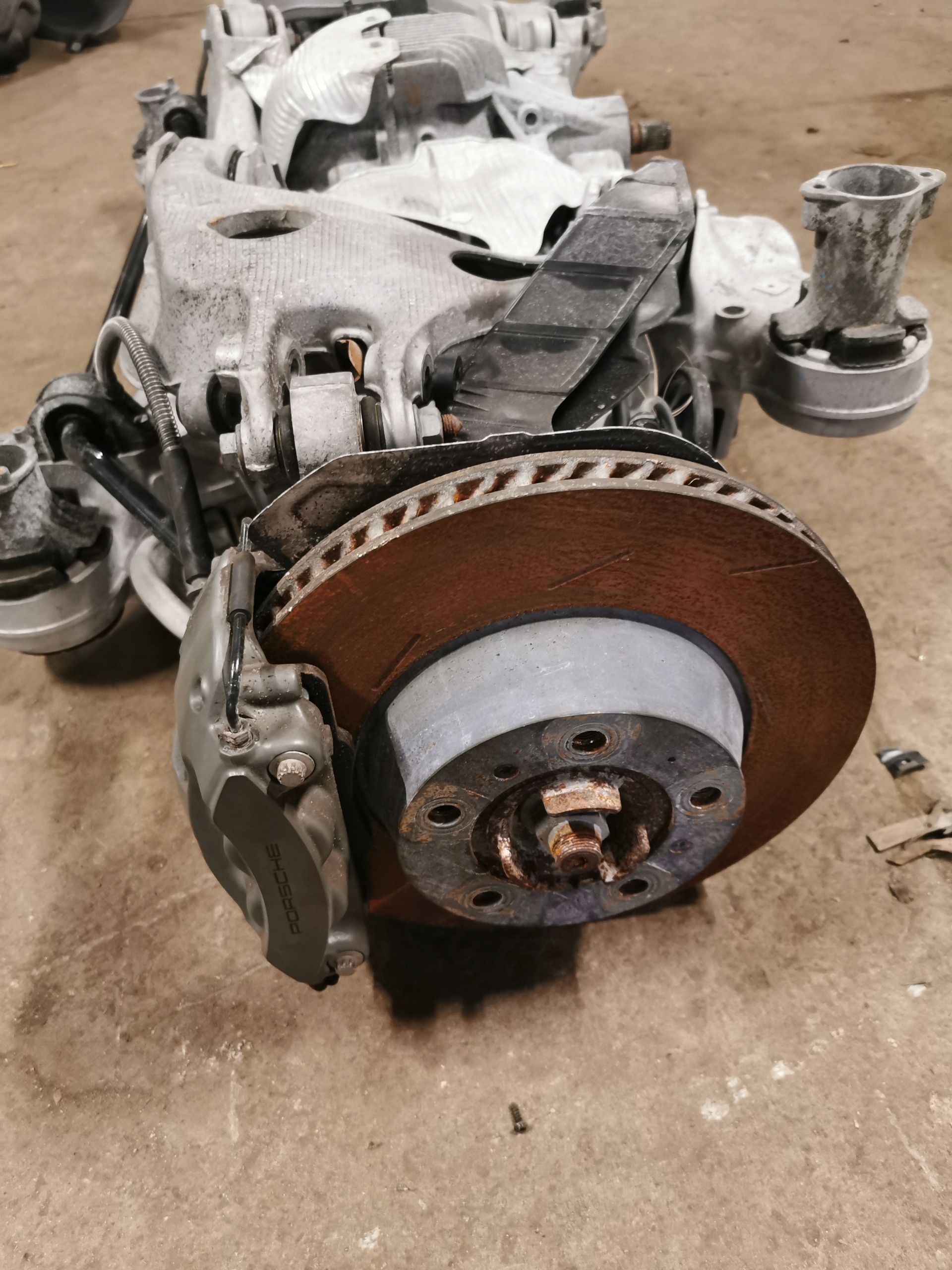 IDEALNE Achsträger hinten heck PORSCHE PANAMERA 971 1