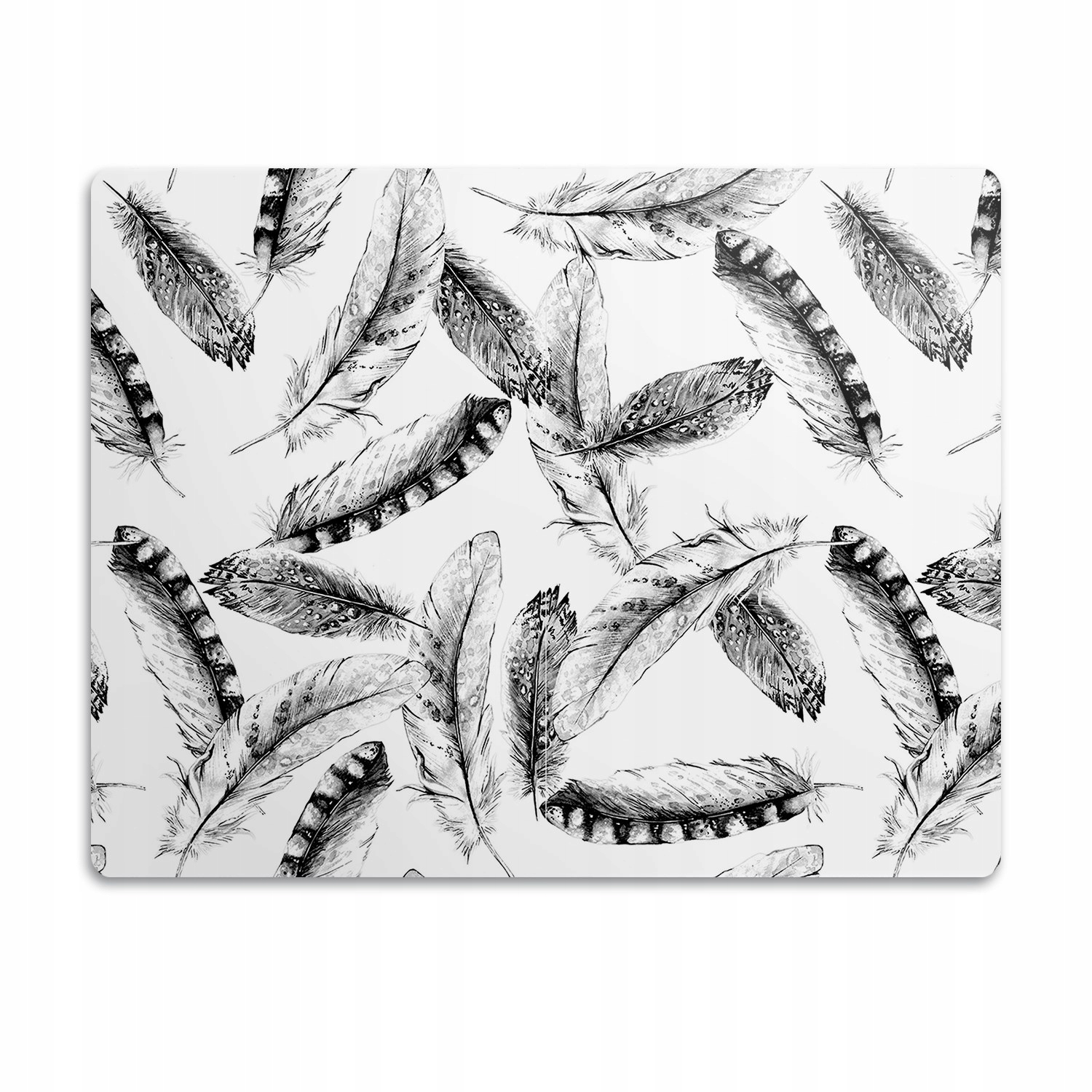 Levně Voděodolná podložka pro kočky a psa Peří 60x40 cm