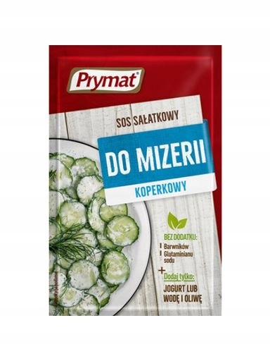 Levně 25 x Omáčka do mizerie koprová 9g Prymat