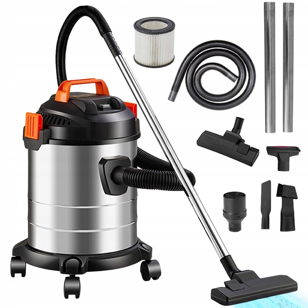 Bezsáčkový Vysavač Na Sádrový Prach 20 L Silné Sání