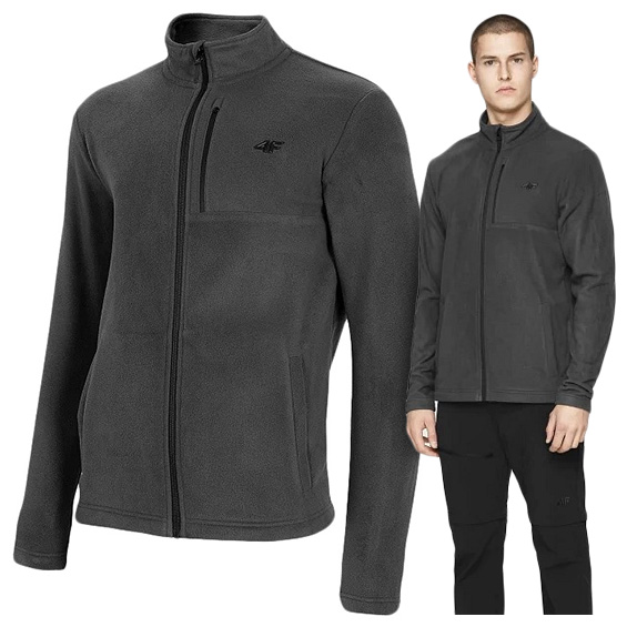 

Polar męski 4F Bluza rozpinana Ciepła PLM352 M