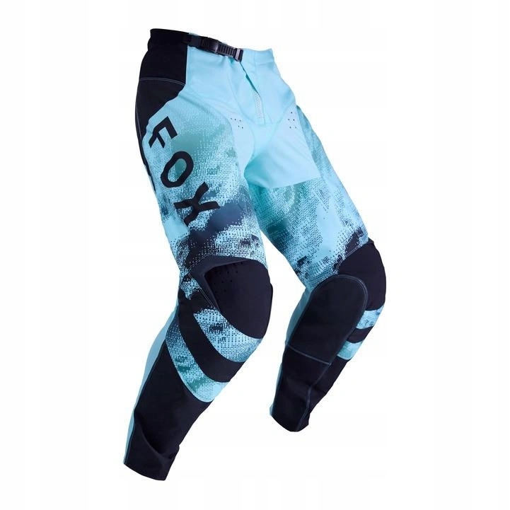 Pánske enduro nohavice Fox 180 Kairos Turquoise modré, čierne Darčeky