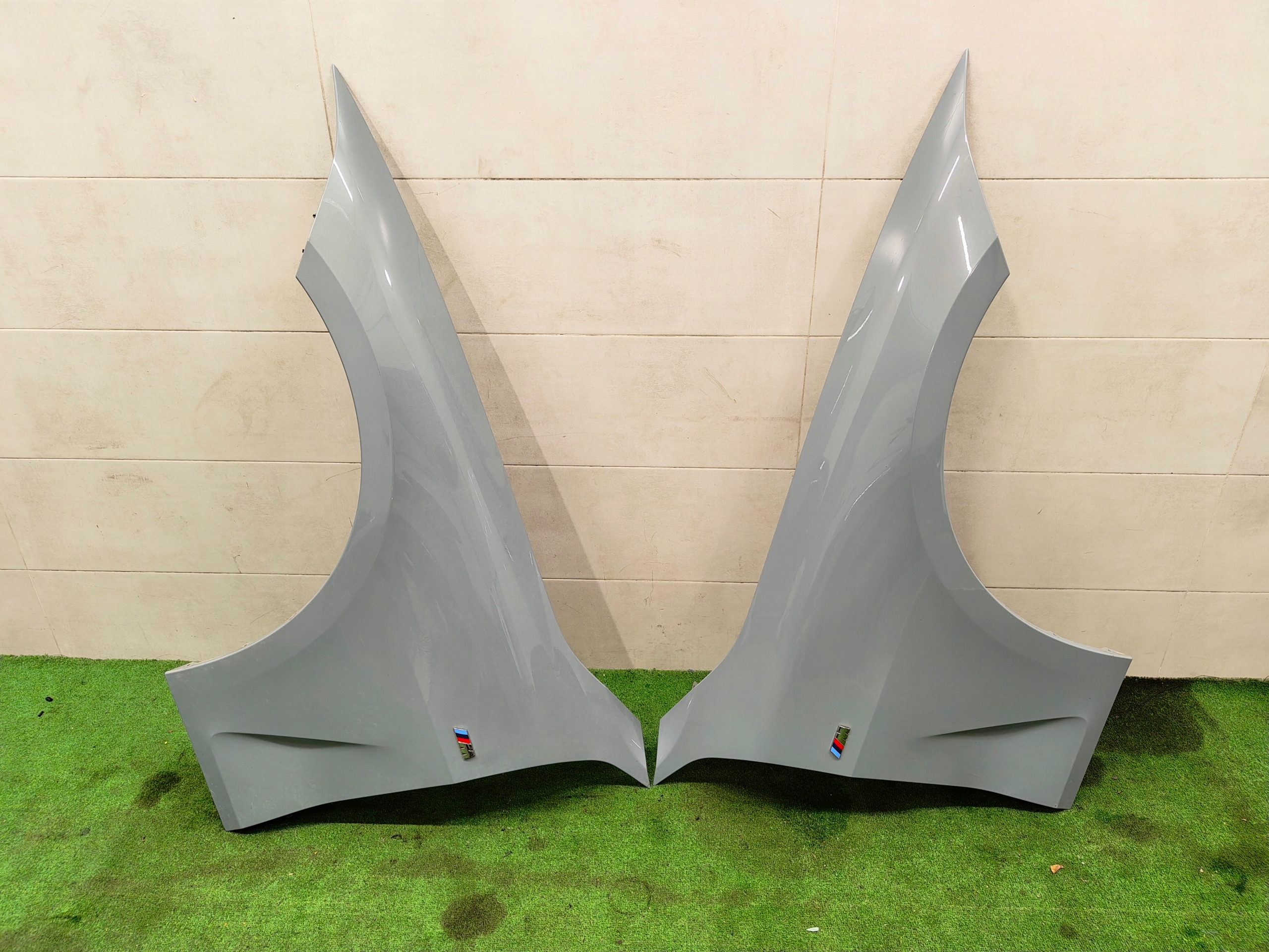 BMW 4 G22 front bonnet bumper lights LASER fenders support panel for radiators C4P m-packet