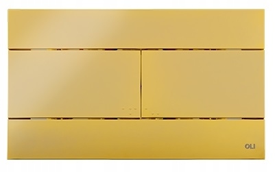 Splachovací tlačítko pro Wc Slim zlaté