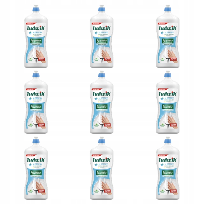 Ludwik balzám na mytí nádobí 1,35 kg aloe X9