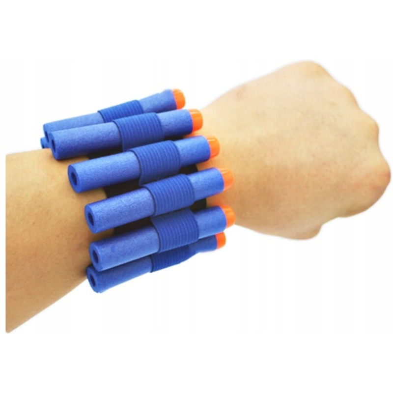 MAGAZYNEK NA RĘKĘ DO NERF OPASKA NA STRZAŁKI NABOJE NA NADGARSTEK Kod producenta Opaska na rękę do nerfa