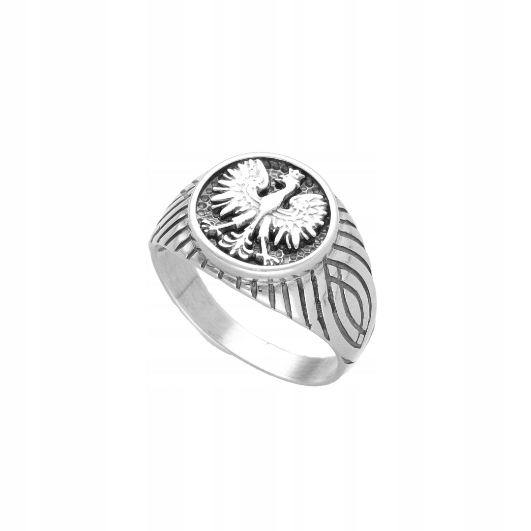 Signet s orlem stříbro vel. 20