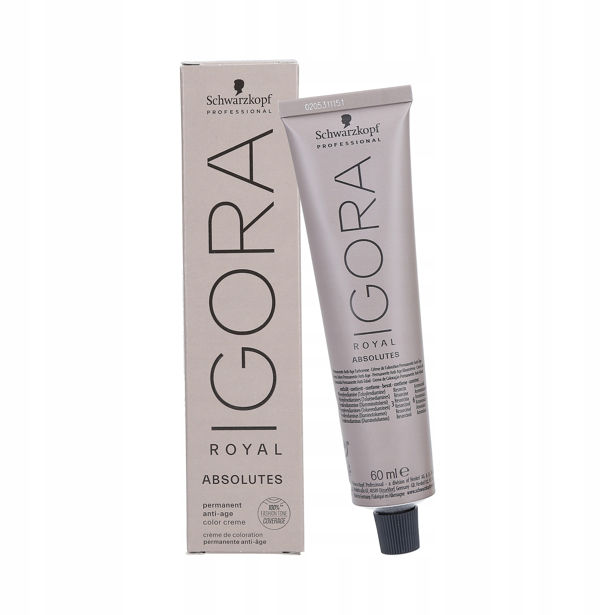 SCHWARZKOPF IGORA ROYAL ABSOLUTES FARBA 5-60 60 ML
