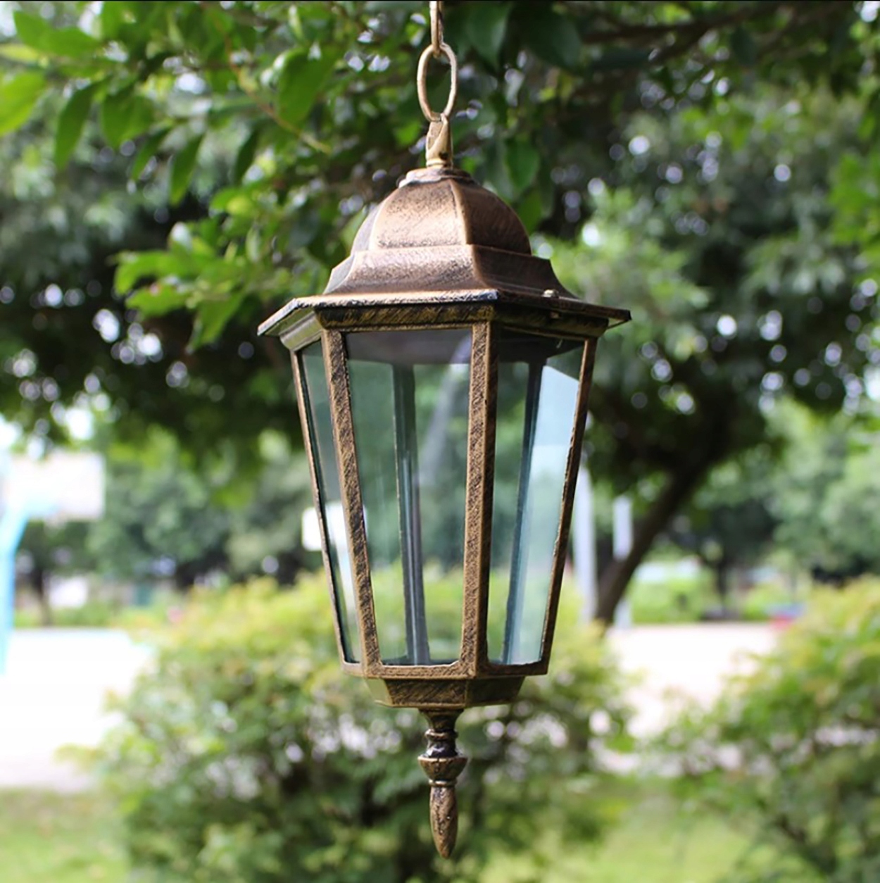 Lampa Ogrodowa Wisząca Sufitowa ZEWNĘTRZNA LATARNIA Klasyczna E27 Zwis EAN (GTIN) 5903738502714