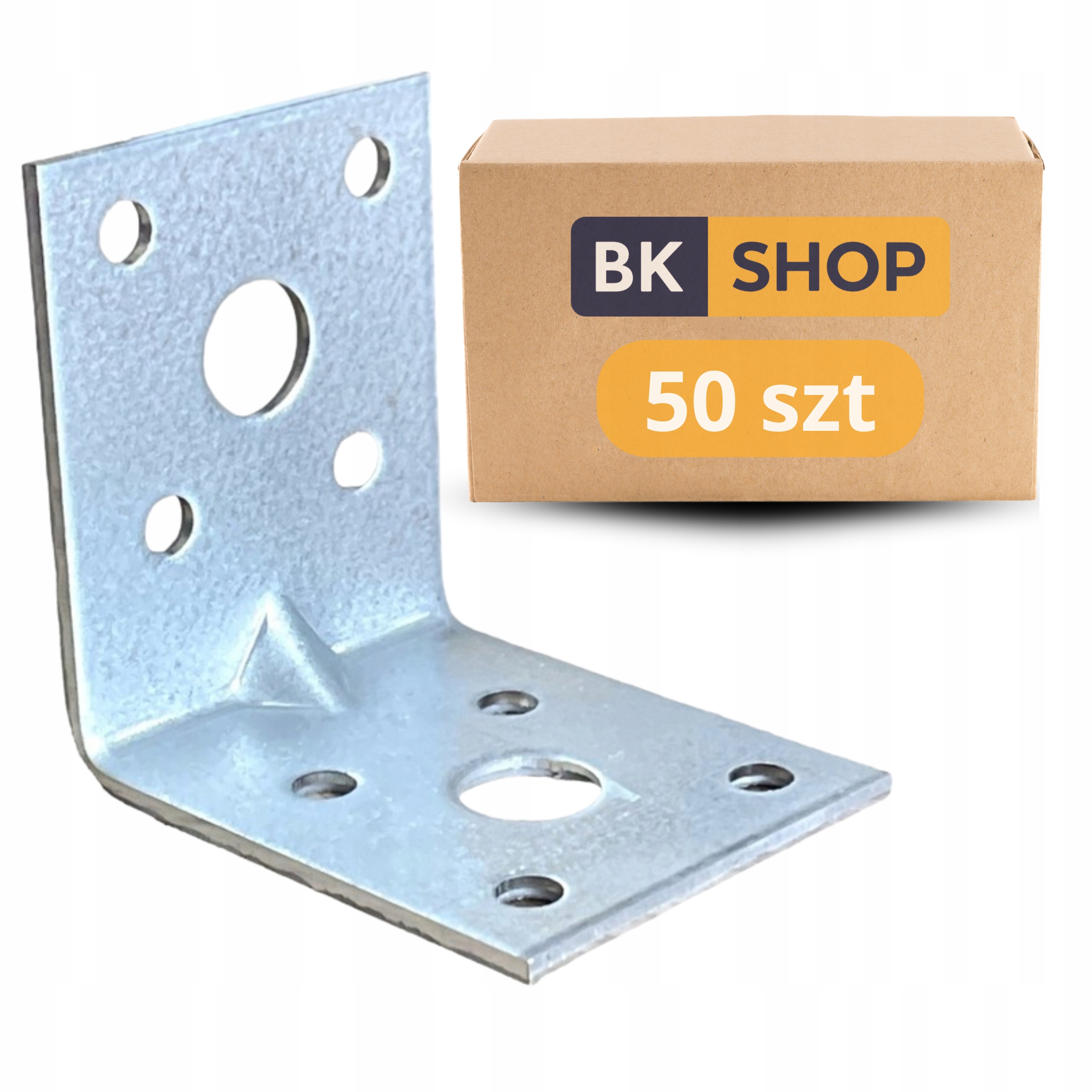 KPL5 Montážní úhelník stavební tesařský 50x50x40x2 100 ks Set