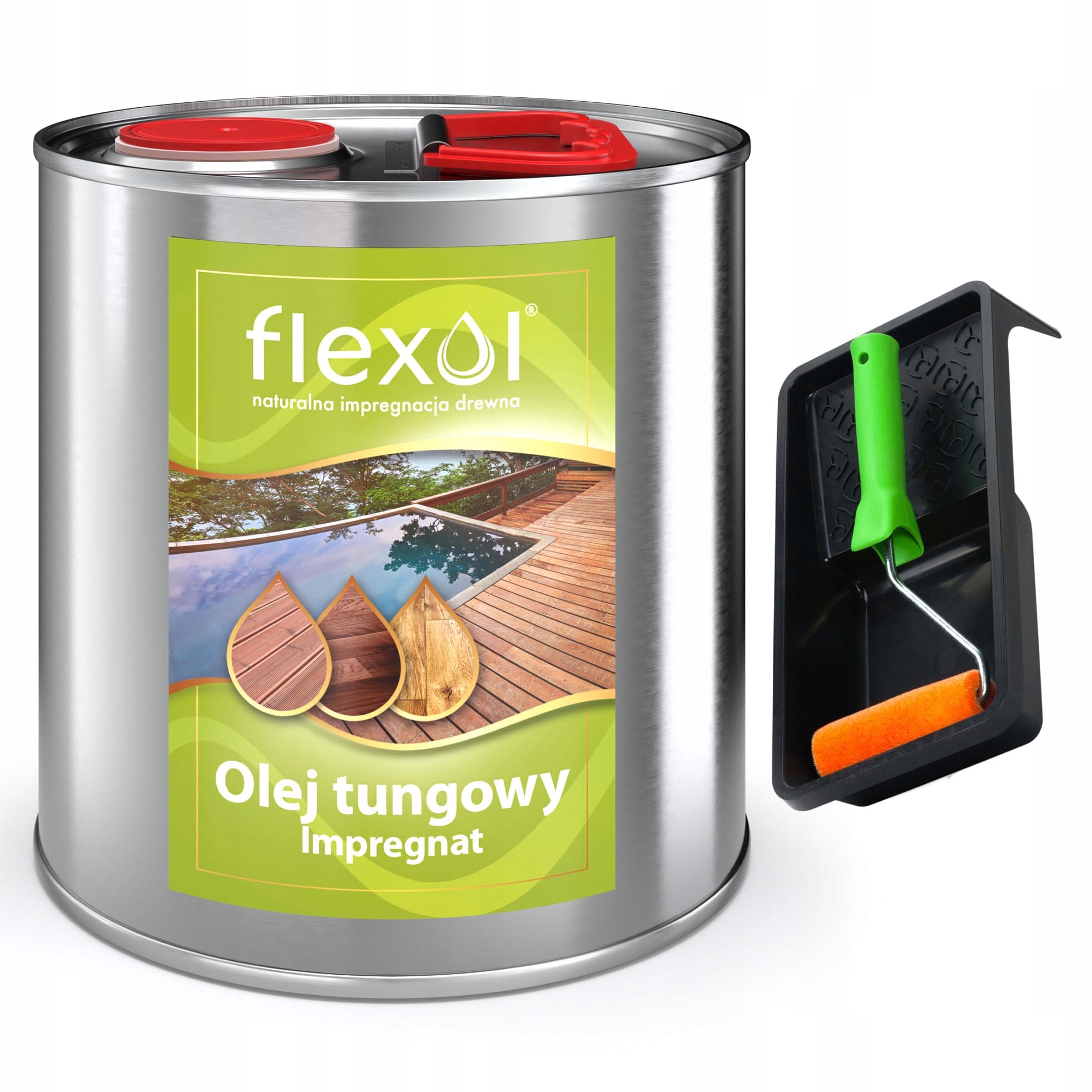 

Olej tungowy do drewna 100% naturalny 2,5 L+gratis