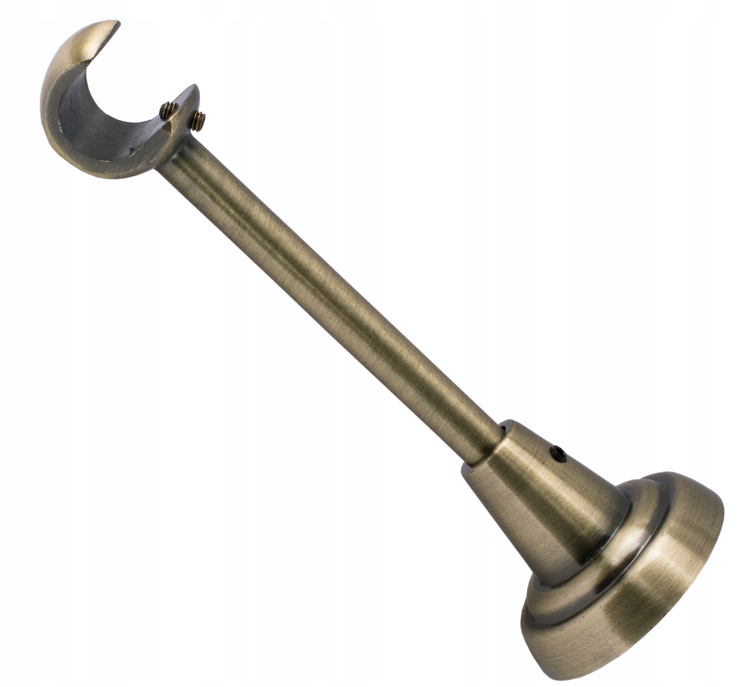 

Wspornik 16 mm Pojedynczy Metal Złoto Karnisz