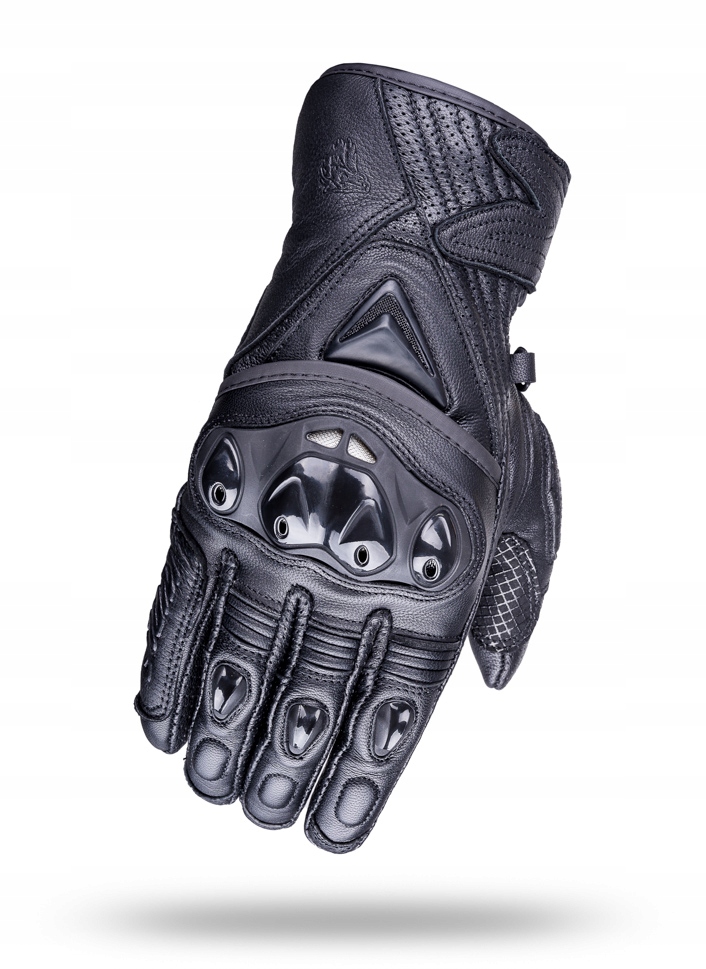 MOCNE RĘKAWICE MOTOCYKLOWE ZE SKÓRY WOLF KNIGHT M Rozmiar M