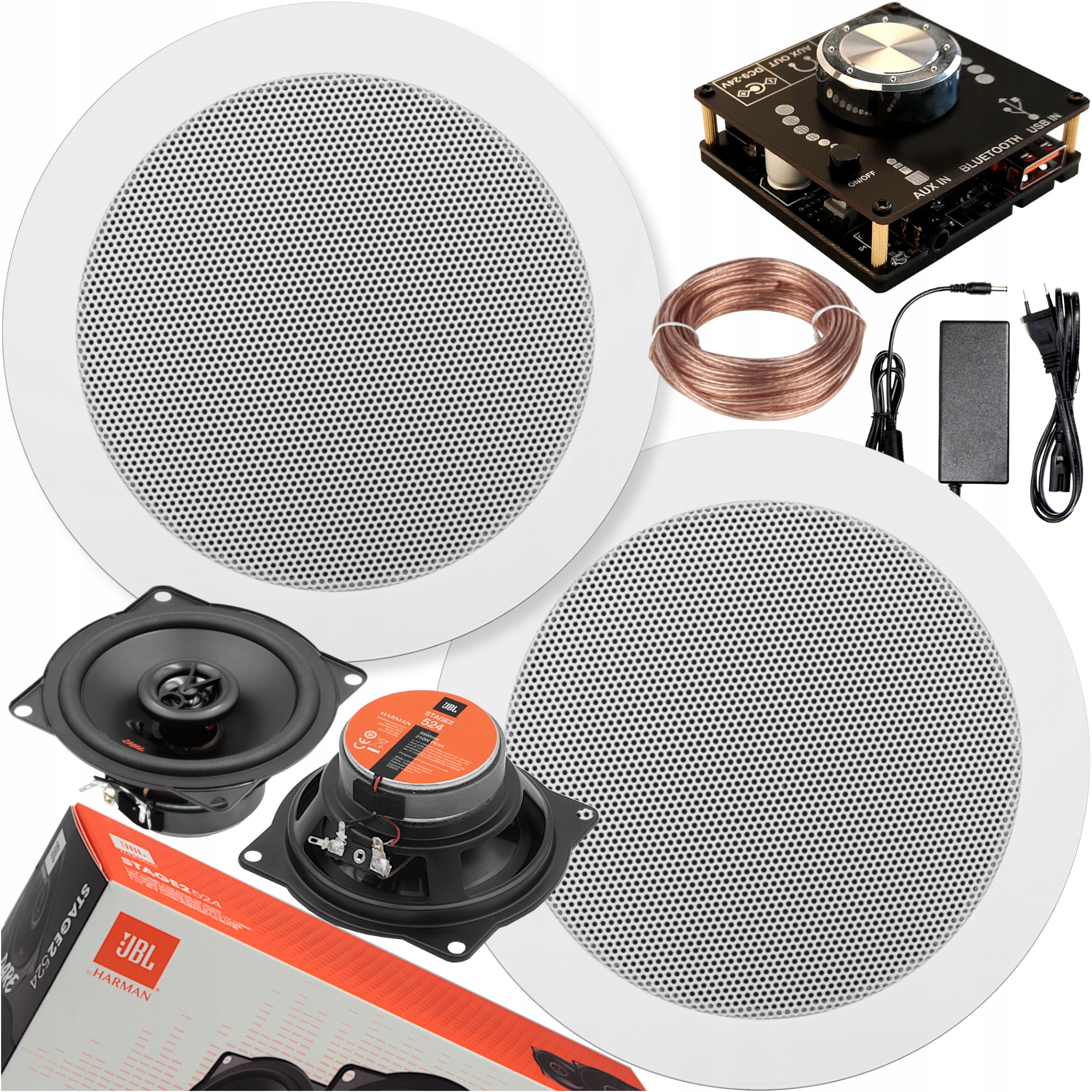 

Nagłośnienie Sufitowe Sauna Łazienka Bluetooth Jbl