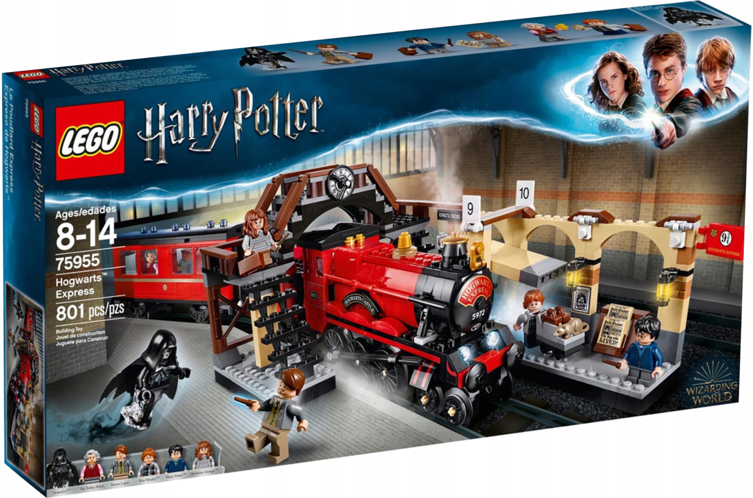 Lego Harry Potter Spěšný Vlak Do Bradavic Sada Kostek 75955