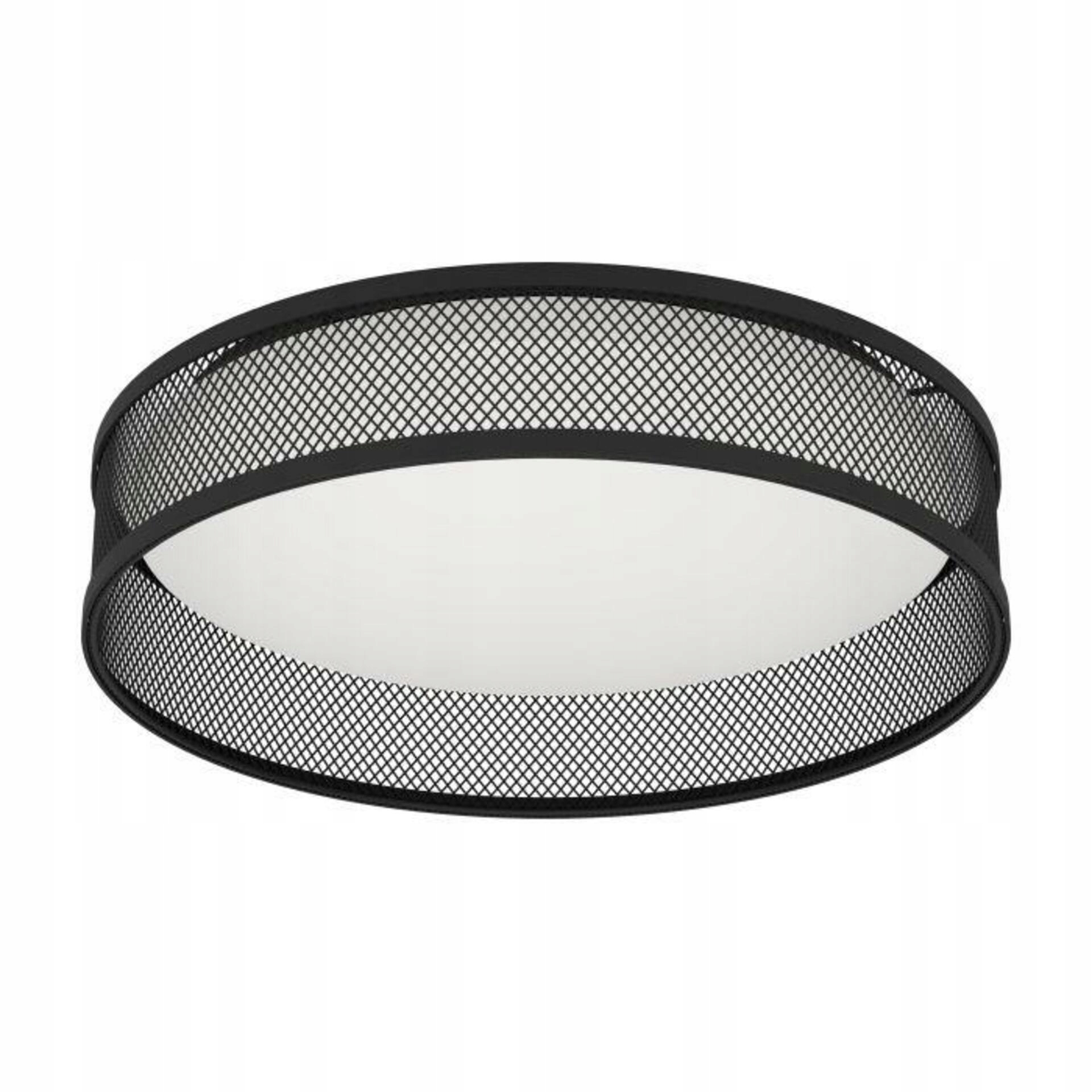 Stropné Led svietidlo Eglo Luppineria 20W 2400lm čierna 385mm