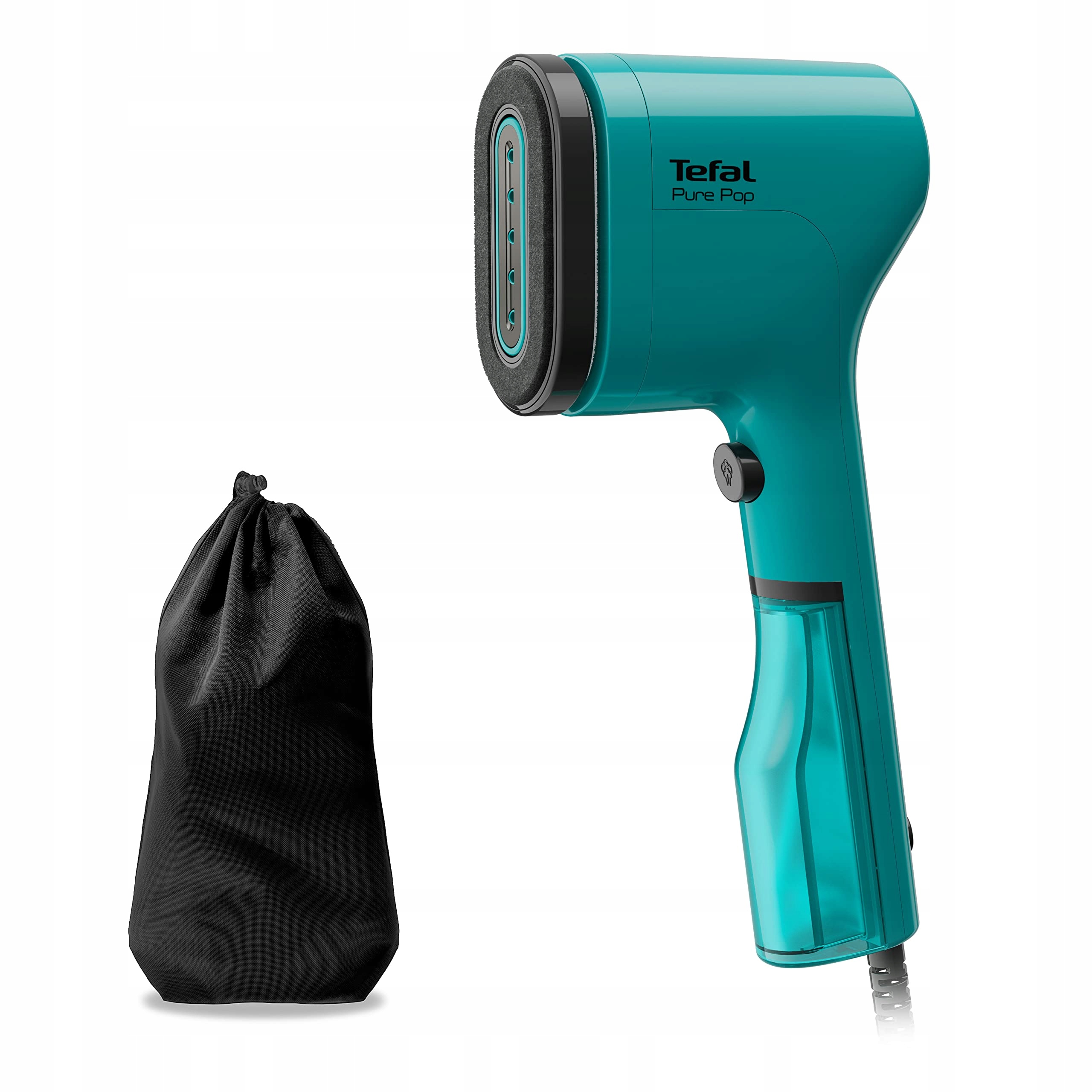 TEFAL DT2024 Pure Pop Ręczna Parownica 1300W 70ml Usuwa Wirusy Bakterie — miniatura 2
