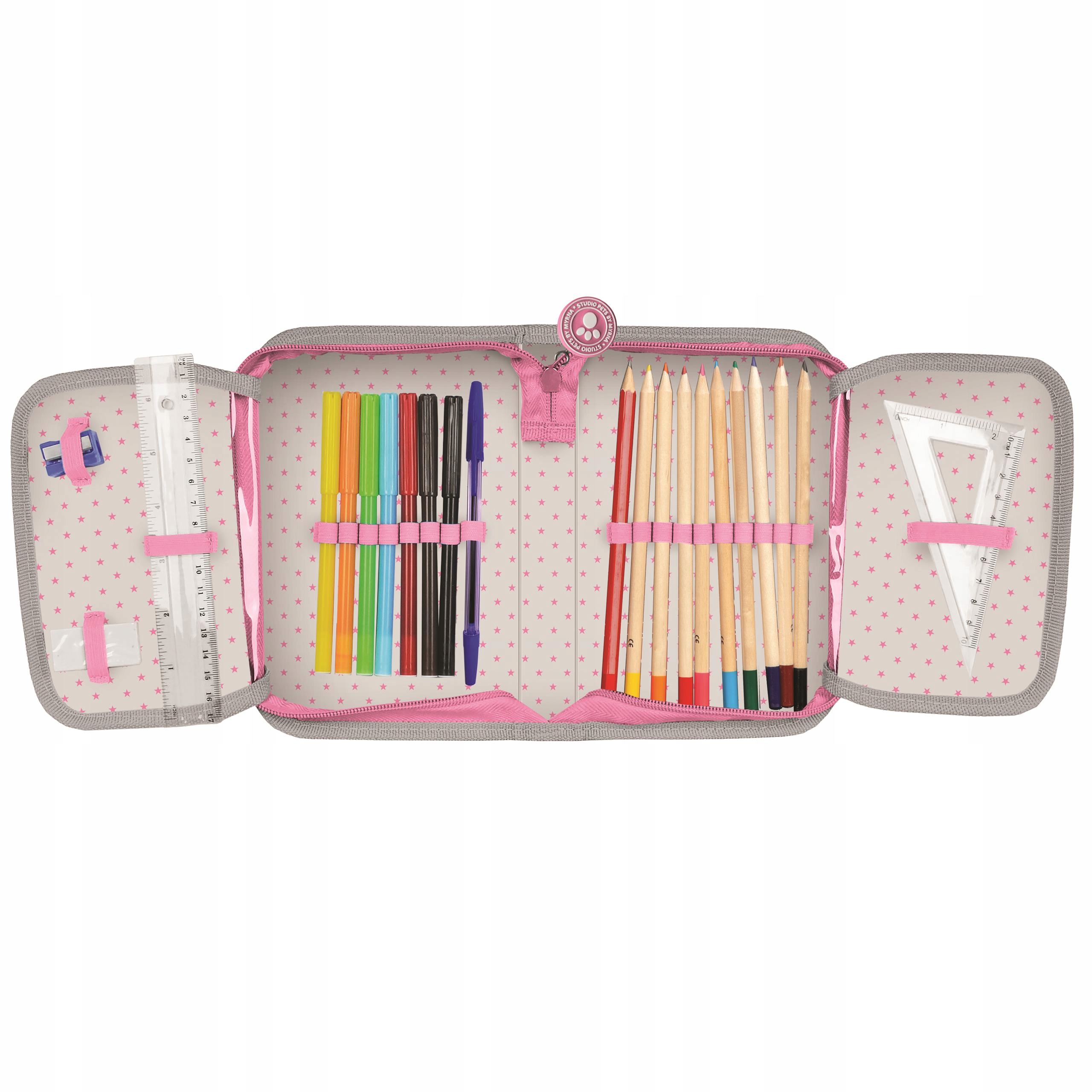 PÚZDRO NA PENCILY S YORKOVÝM PSOM S KAPUCOU od značky Paso