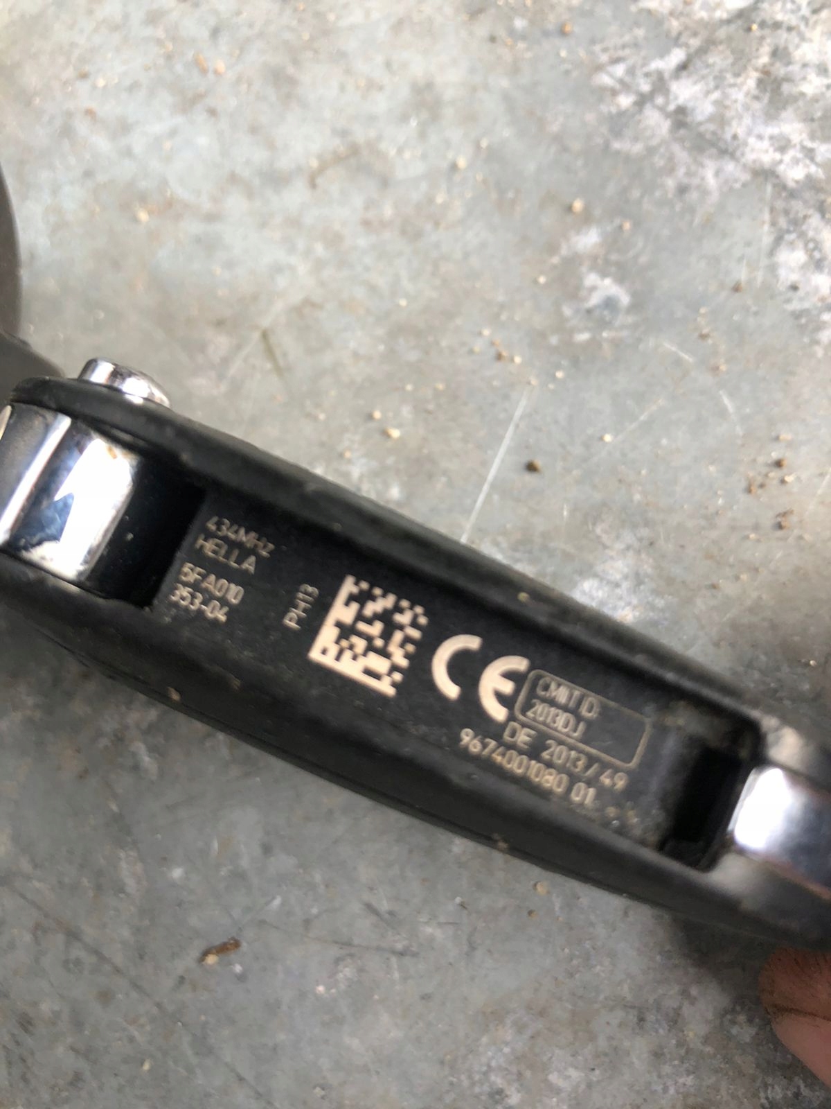 Allumage Insert WLEW Clé PEUGEOT 208