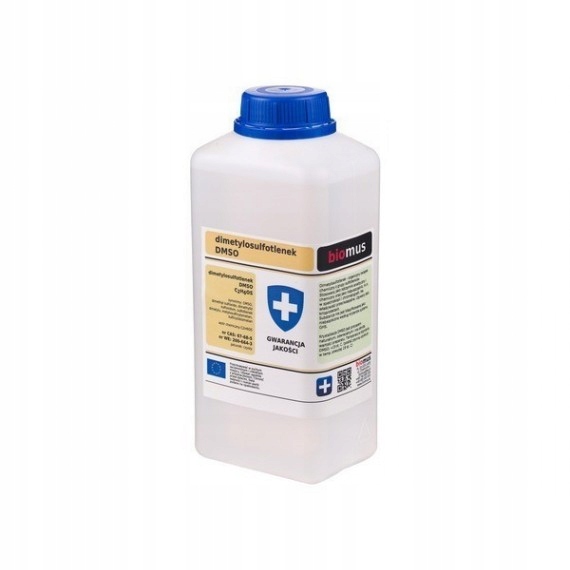 

Dmso w płynie 1000 ml 99,9% czyste Biomus