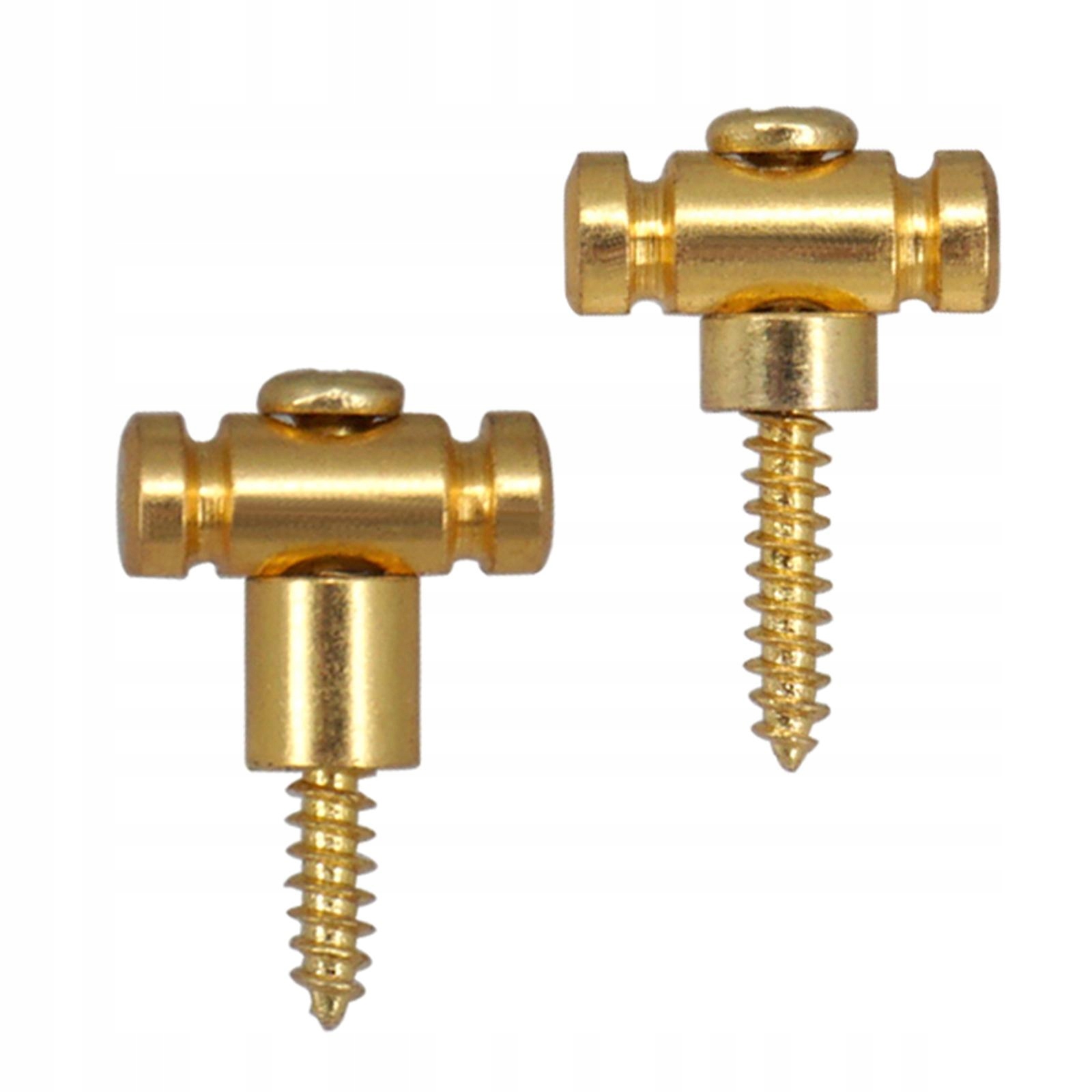 2 Pieces Roller String Guides Guitar Roller Gold Marka bez marki