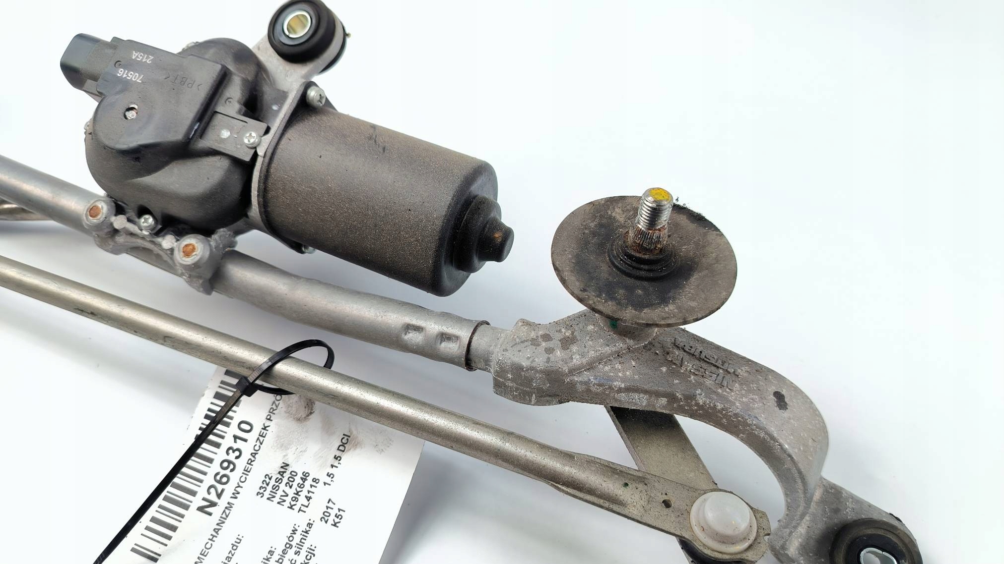 wiper mechanism front EU NISSAN NV 200