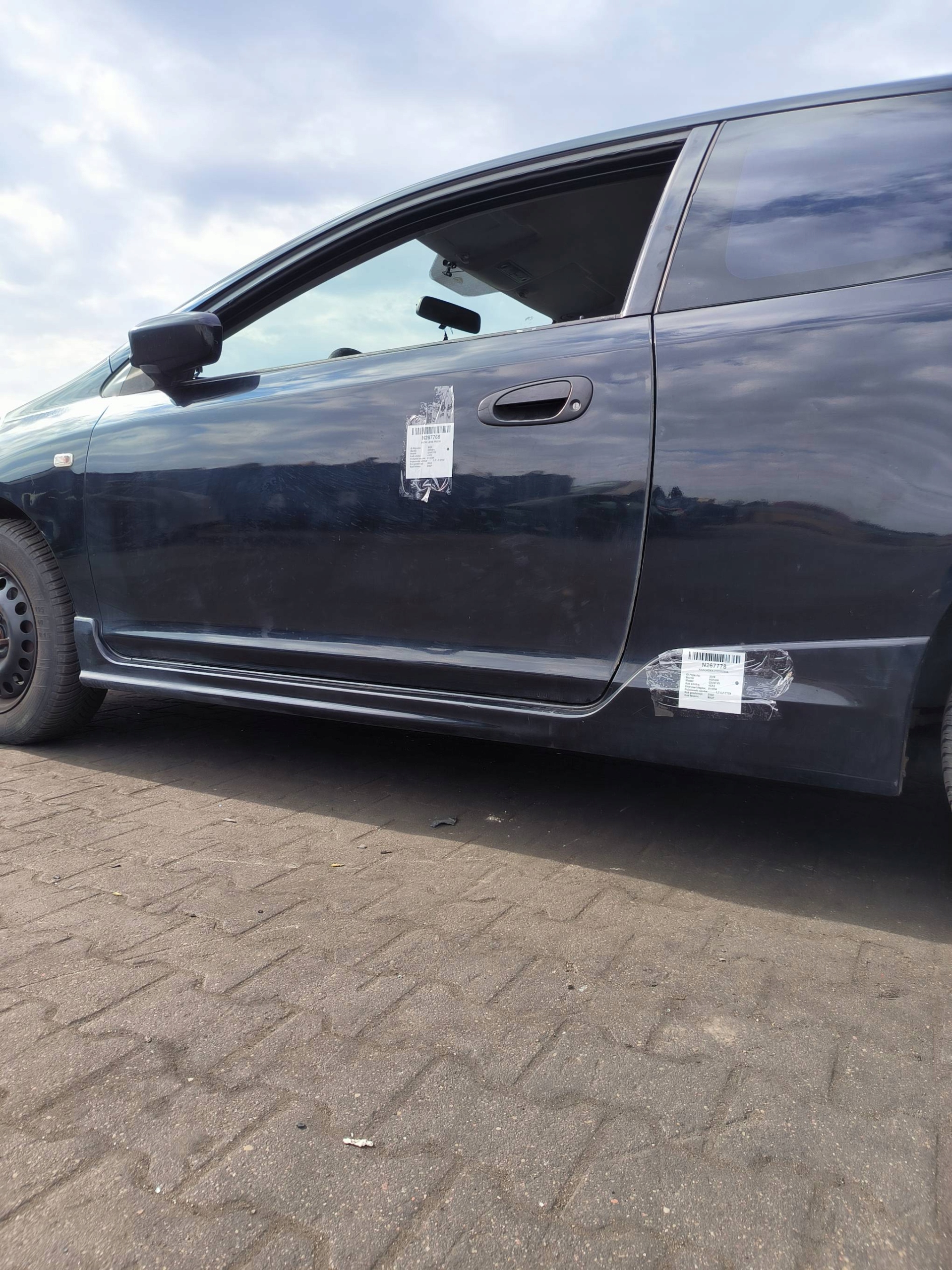 cap threshold left SPORT B92P HONDA CIVIC VII 3D HB