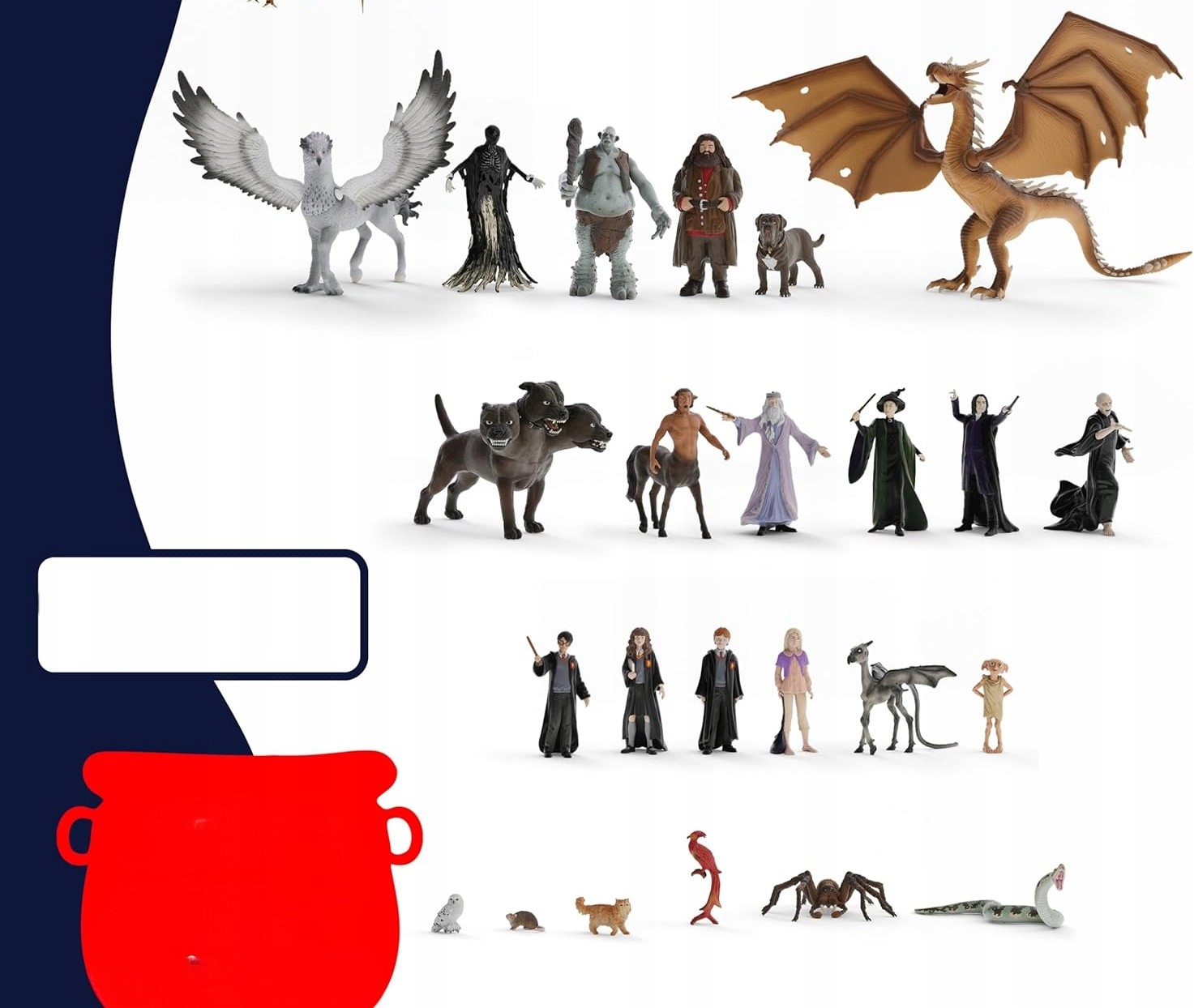 Адвент-календарь Schleich Harry Potter, 24 коллекционные фигурки — фото 8