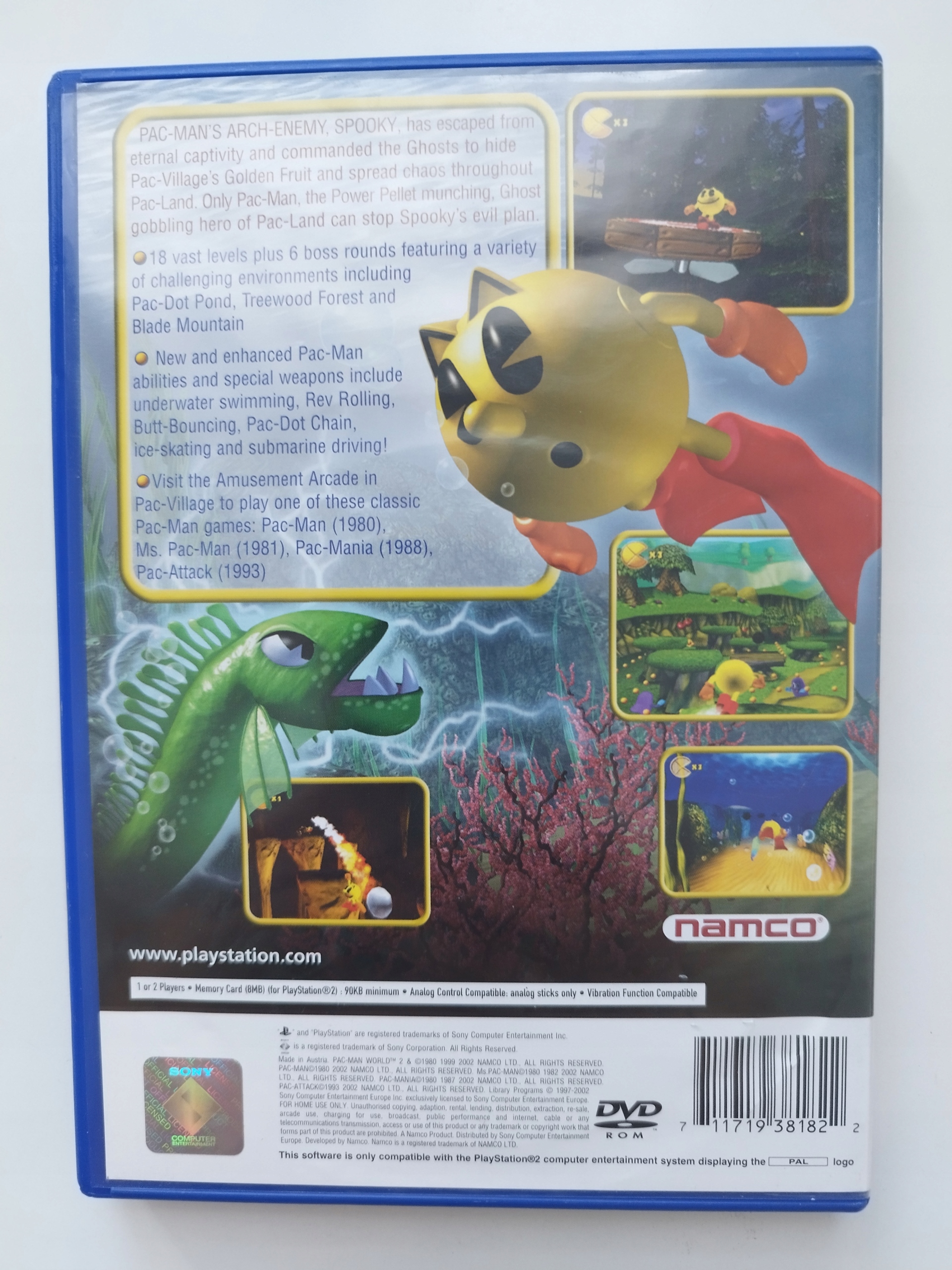 PAC MAN WORLD 2 PS2 PAL ENG Platforma PlayStation 2 (PS2)
