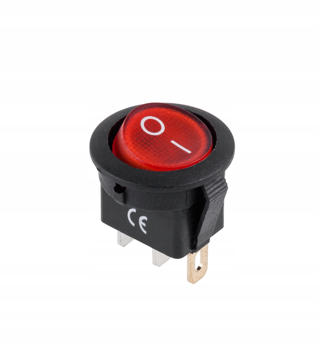 

Włącznik przełącznik IRS-101-8C/D czerwony 12V