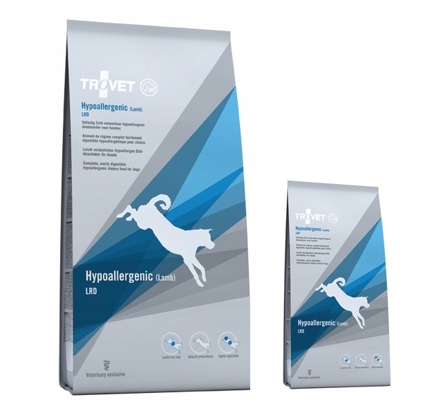 Levně Trovet Dog Lrd Hypoallergenic Lamb 10 3 kg suchá strava pro psy s alergií
