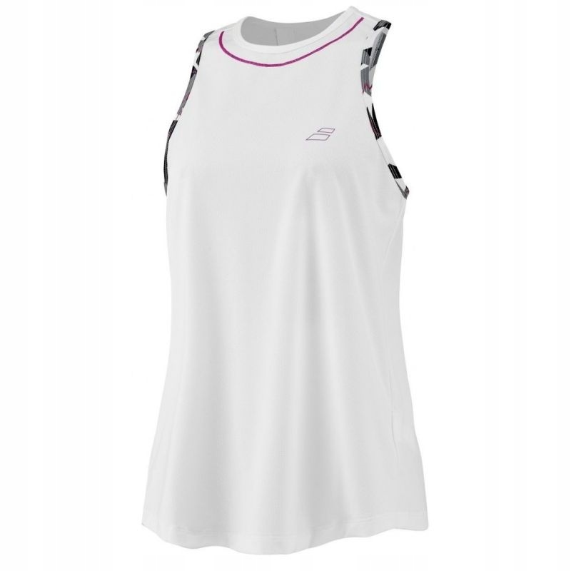 Tričko Babolat Aero Tank Top Dámské Bílé S