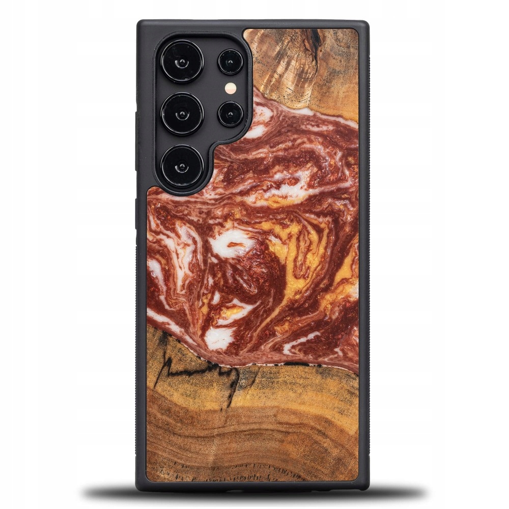 Pouzdro Bewood Unikátní pro Samsung Galaxy S24 Ultra Planety Mars