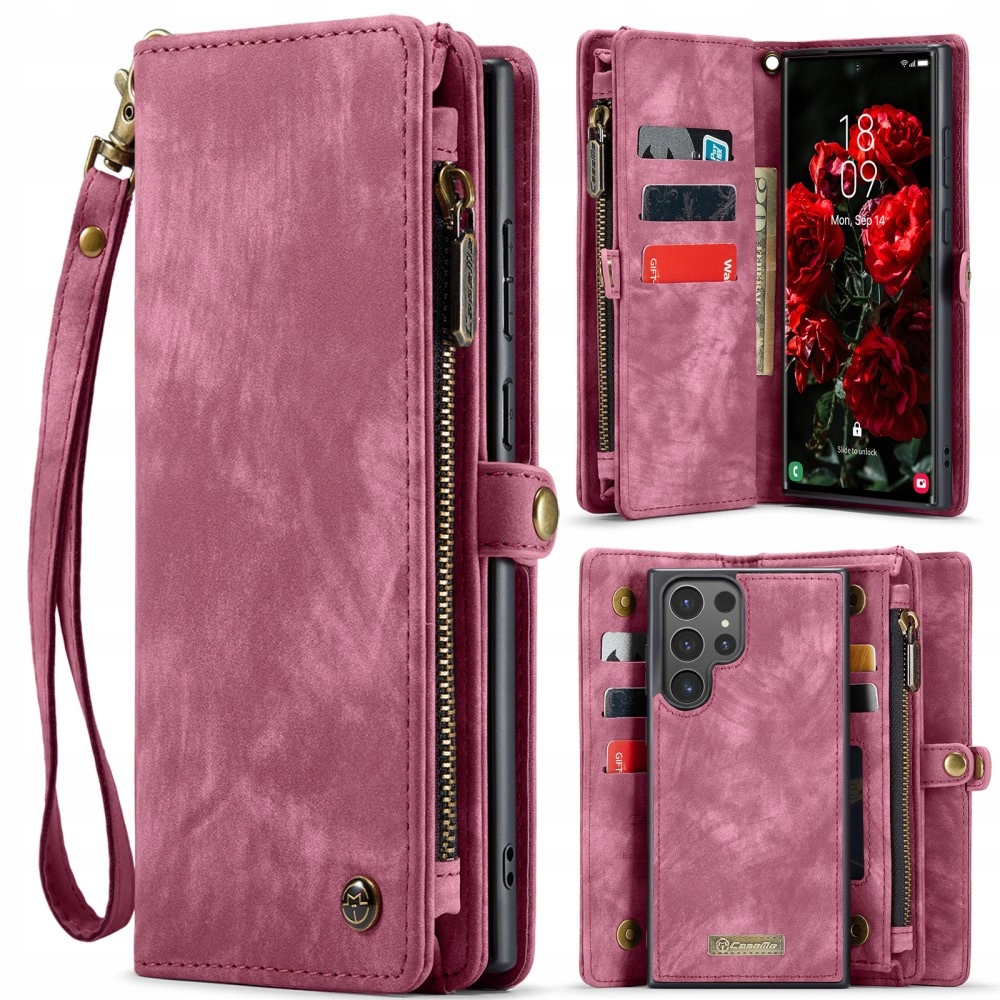 Etui Caseme Do Galaxy S25 Ultra Obudowa Pokrowiec Z Klapką Futerał Portfel