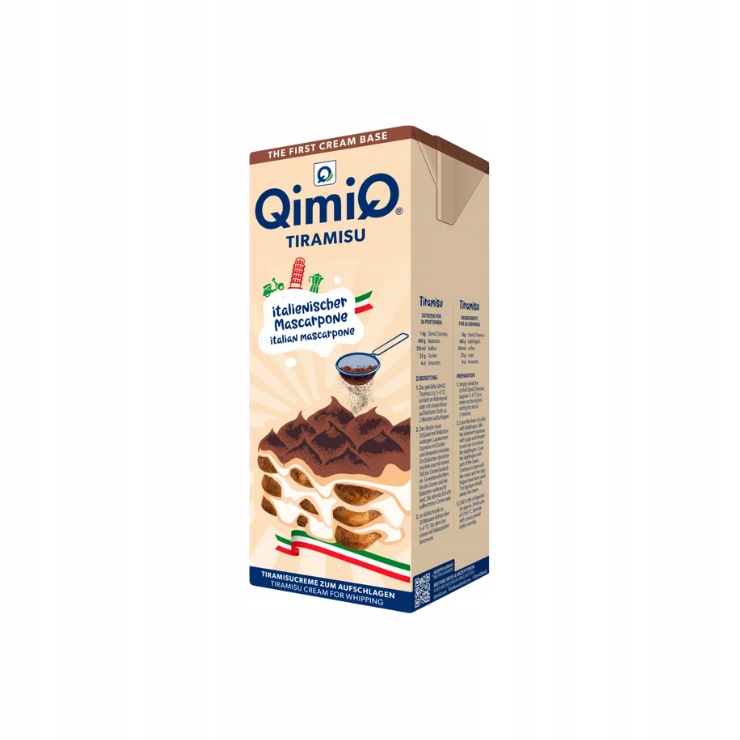 Levně QimiQ Tiramisu 1kg Krémová hmota