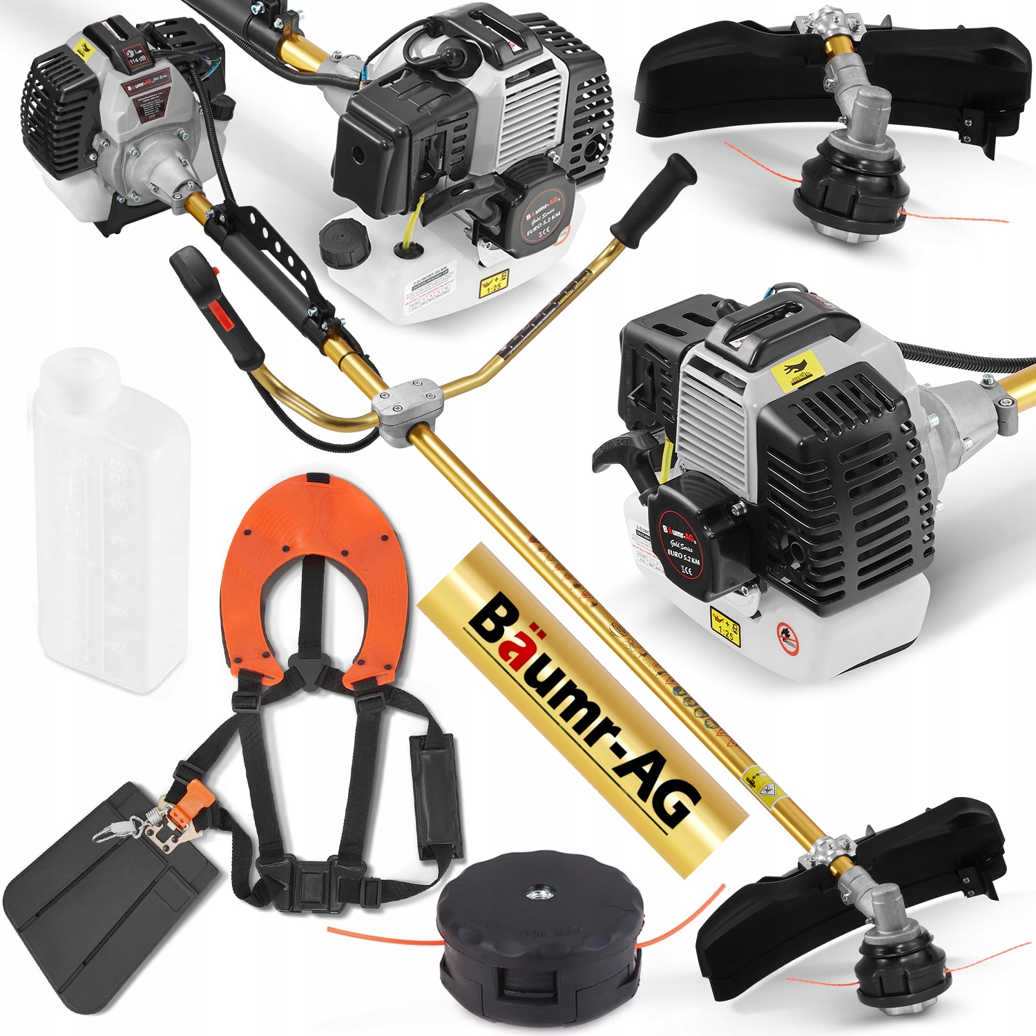 Motorový křovinořez Sekačka 5,2KM Baumr-ag Gold Series