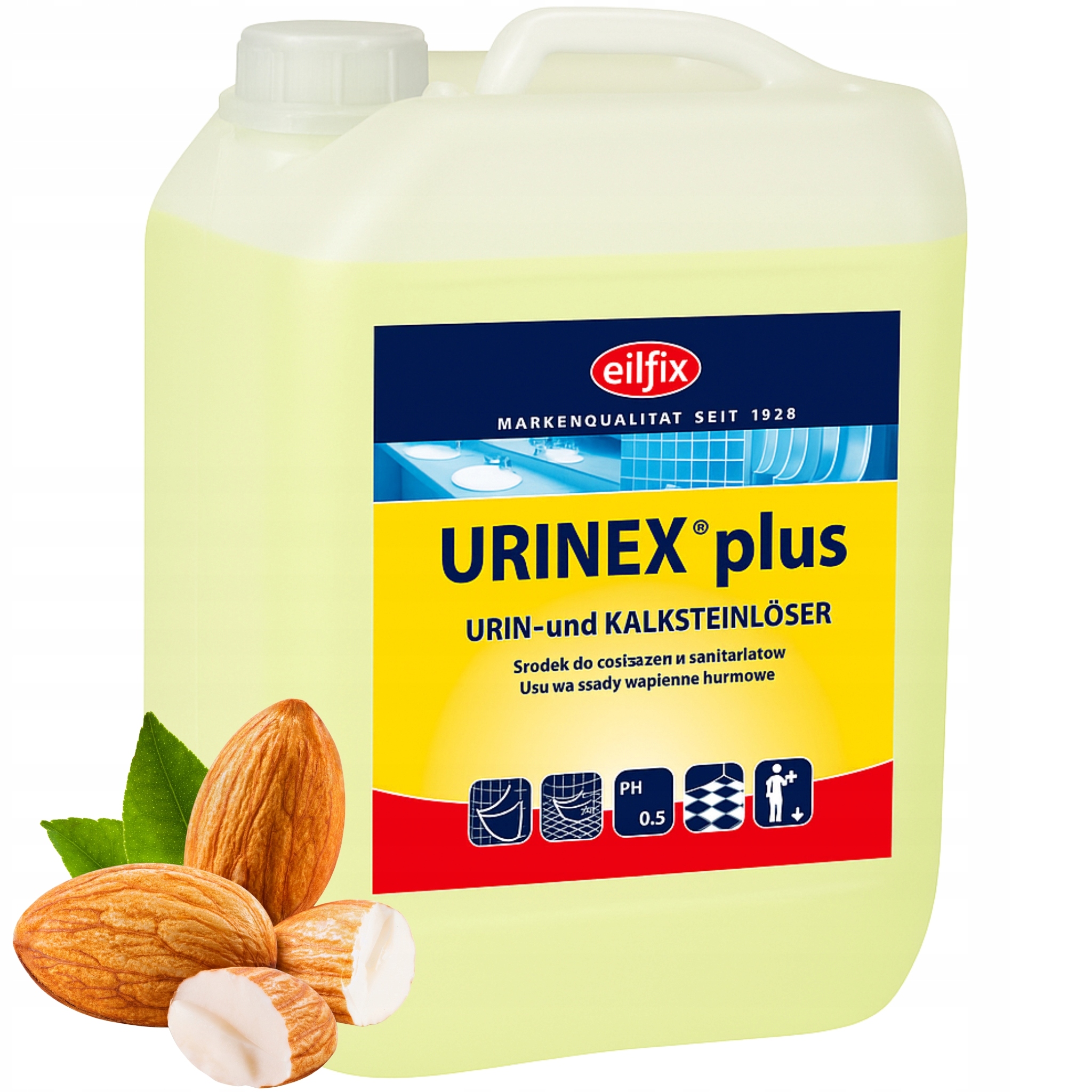 Eilfix Urinex plus 10l do Łazienek Na Osady Bardzo Silny