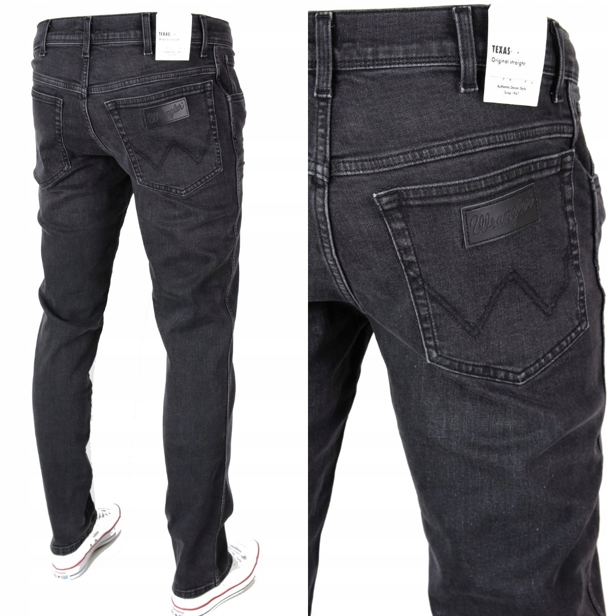 

Wrangler Texas Slim Jeans Proste W38 L30