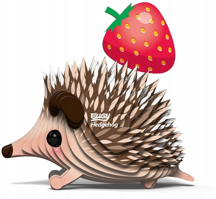 

Jeżyk puzzle układanka przestrzenna 3D model Eugy