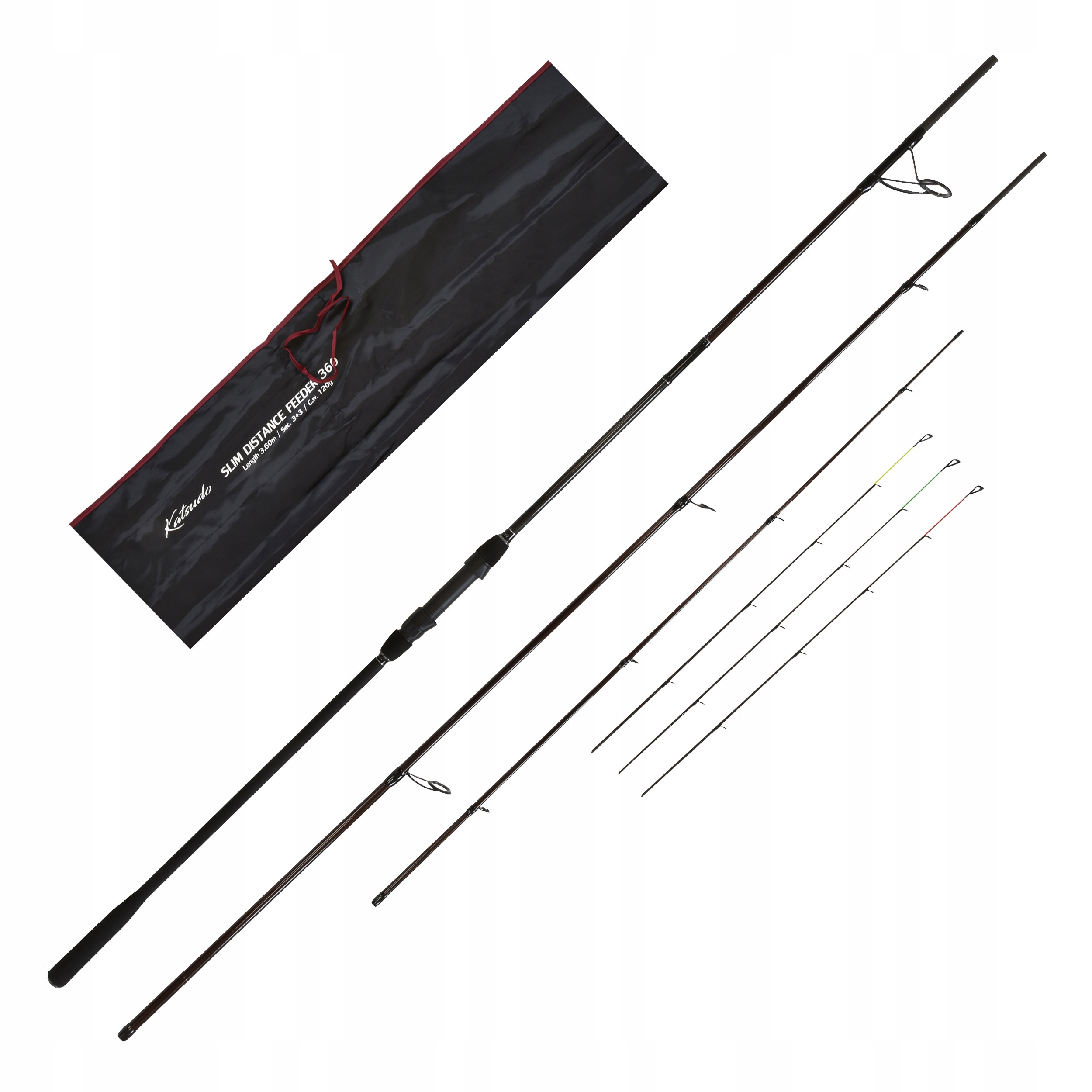 Wędka gruntowa Mikado Katsudo Slim Distance Feeder 3.60m -120g
