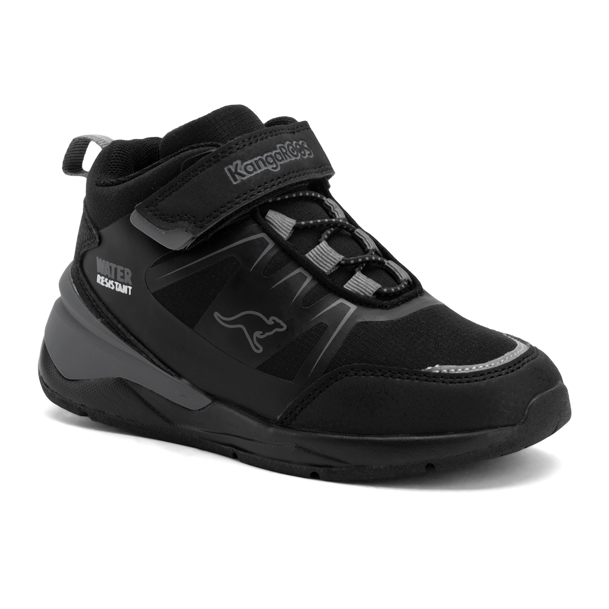 Buty dziecięce KangaROOS KD-Turn Mid Ev jet black/steel grey