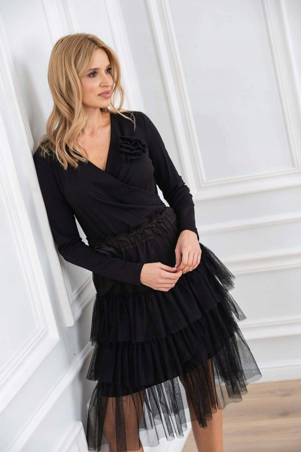 Dámské černé body 0923 Lalous vel. M