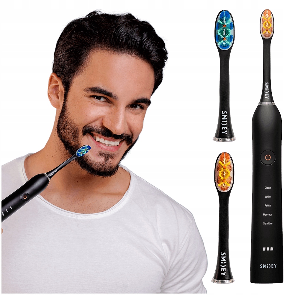 Szczoteczka soniczna w etui 2x końcówka wymienna