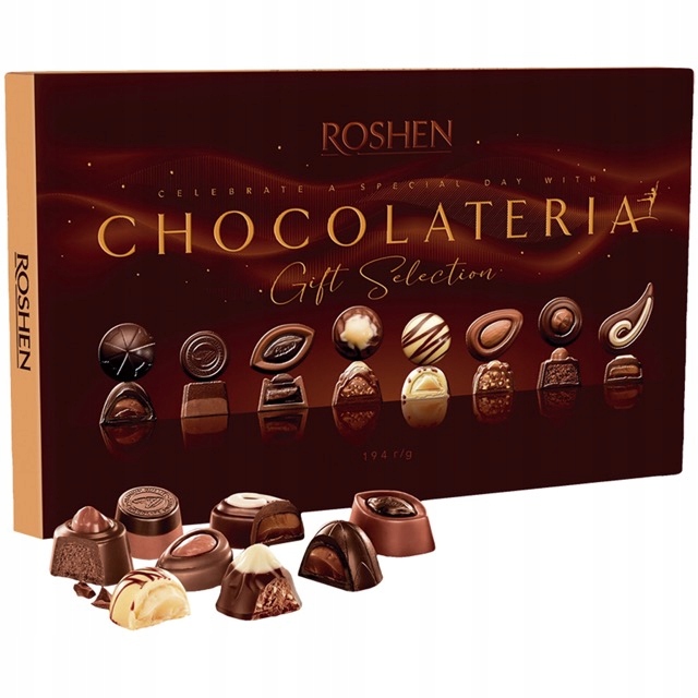 Bombonierka Chocolateria 194g Roshen
